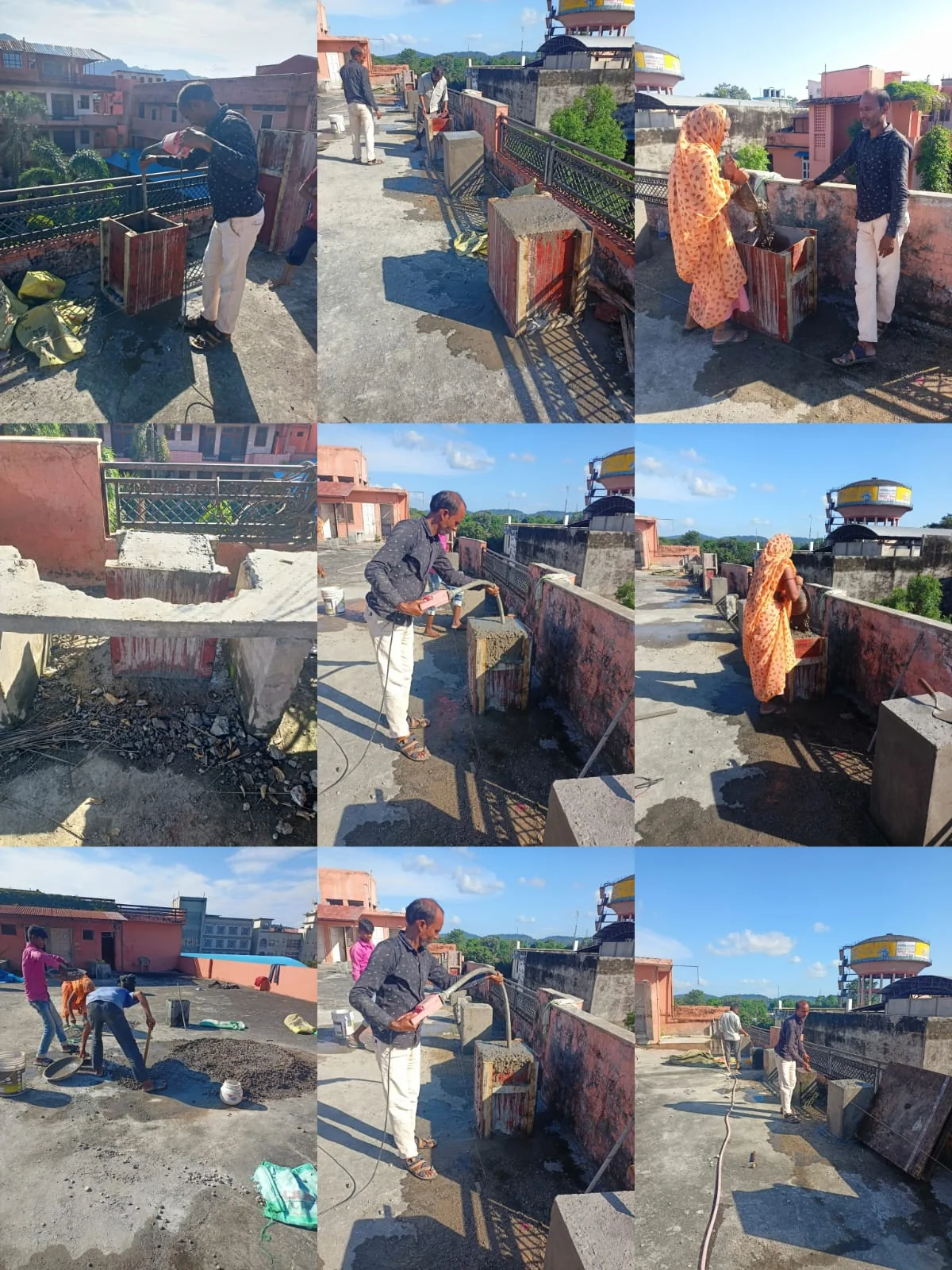 Site Execution — Project progress — ORGANIC INDIA Jaipur interior design portfolio