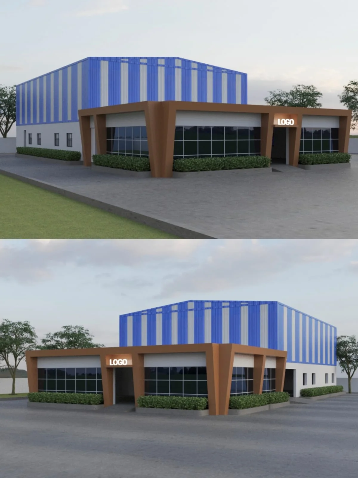 Industrial Building — Factory / industrial exterior — ORGANIC INDIA Jaipur interior design portfolio