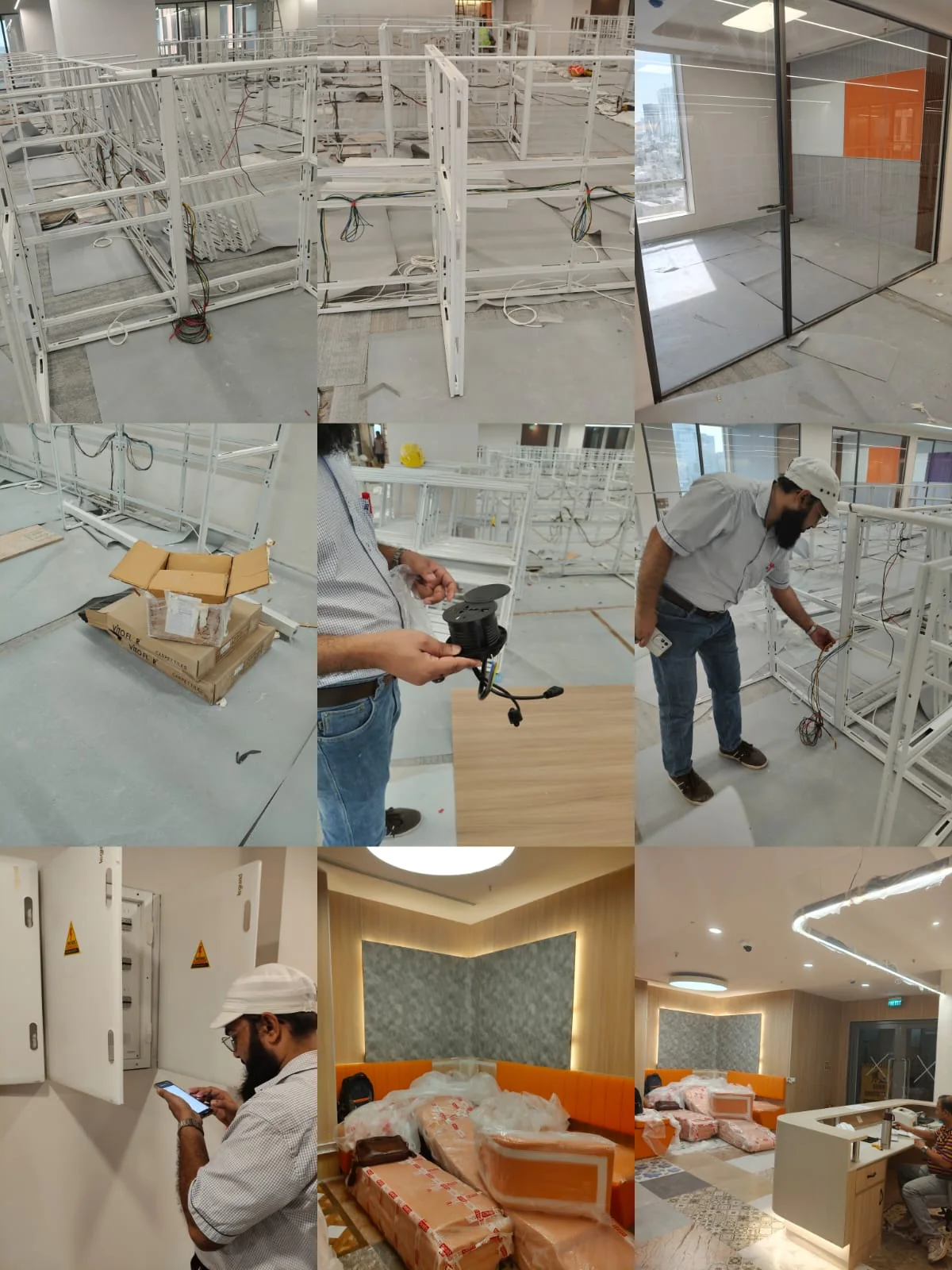 Interior Fit-Out — Ceiling / finishing — ORGANIC INDIA portfolio Jaipur