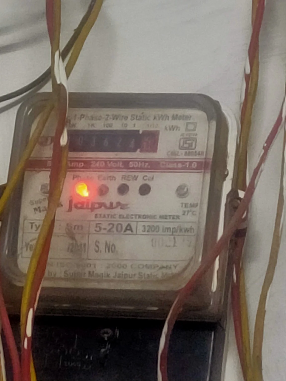 Site & Project Record — Electrical / on-site work — ORGANIC INDIA Jaipur interior design portfolio